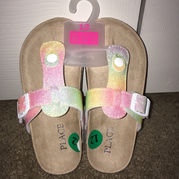 The Children's Place Other - 🦄Last 1🦄Kids Unicorn Sandals NWT